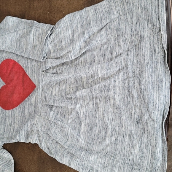 Long Sleeve dress valentine heart dress size XL - Picture 3 of 4